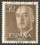 Stamps Spain -  1149 - General Franco