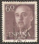 Stamps : Europe : Spain :  1150 - General Franco