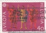 Stamps Switzerland -  EUROPA CEPT- 