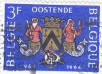 Stamps Belgium -  MILENARIO DE OOSTENDE