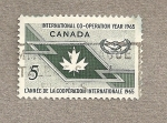 Stamps Canada -  Año de cooperación internacional