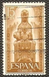 Stamps Spain -  año jubilar de montserrat