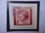 Stamps Costa Rica -  Nicolás Rubens (hijo)-Oleo de Peter Paul Rubens (1577-1640)-Sello de Navidad-Pro Ciudad de los Niños