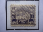 Stamps : America : Honduras :  UPU - Teatro Nacional Manuel Bonilla (Tegucigalpa-1915)