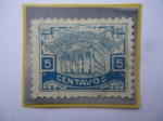 Stamps : America : Honduras :  UPU- -Teatro Nacional Manuel Bonilla (Tegucigalpa-1915)