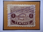 Stamps : America : Honduras :  UPU- Puente Ulúa- Histórico puente de hierro del ferrocarril