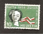 Stamps Switzerland -  INTERCAMBIO