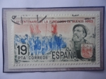 Stamps Spain -  Ed:2584- IV Centenario de la Fundación de Buenos Aires- Juan de Garay (1528/83) Conquistador Español