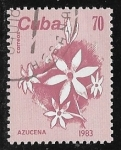 Stamps : America : Cuba :  Azucena