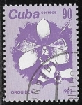 Sellos de America - Cuba -  Orquidea