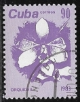 Stamps : America : Cuba :  Orquidea