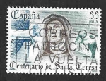 Sellos de Europa - Espa�a -  Edif 2674 - Centenario de la Muerte de Santa Teresa de Jesús