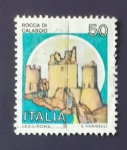 Stamps Italy -  Castillos