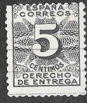 Stamps Spain -  Edif 592 - Número