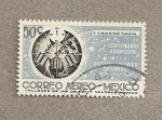 Stamps America - Mexico -  Centenario  adopción sistema métrico decimal