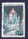 Stamps France -  Edificaciones