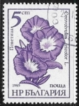 Stamps Bulgaria -  Iris Germanica