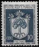 Sellos de Europa - San Marino -  escudo