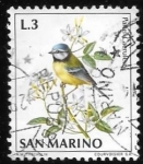 Sellos de Europa - San Marino -  aves