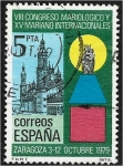 Stamps Spain -  Congreso Mariológico