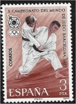 Sellos de Europa - Espa�a -  Campeonato del Mundo de Judo. Barcelona 1977