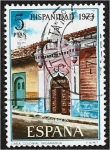 Stamps Spain -  Herencia hispana (1973). Nicaragua