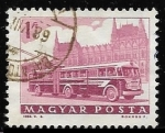 Sellos de Europa - Hungr�a -  Omnibus y Parlamento