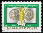 Stamps Hungary -  175 Aniversario de Georgikon at Keszthelyi
