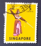 Sellos del Mundo : Asia : Singapur : Teatro