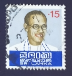 Sellos de Asia - Sri Lanka -  Personajes