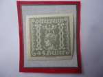 Stamps Austria -  Mercurio - Sello de 45 Heller Austro-Húngar. Año 1921