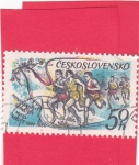Stamps Czechoslovakia -  50ª Maratón Internacional de la Paz, Kosice