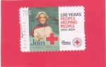 Sellos de Oceania - Australia -  100 años Cruz Roja australiana