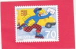 Stamps Switzerland -  Figura cómic 