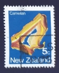 Sellos de Oceania - Nueva Zelanda -  Cornalina