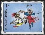 Sellos de Europa - Rumania -  Dibujos animados - Aventuras de Maria