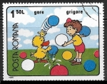 Stamps Romania -  Dibujos animados -  Gore y Grigore