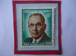 Stamps Colombia -  Alfonso López Pumarejo (18861961)75°Aniv. de su nacimiento (1886-1961)- Dos Veces Presidente1934/38 
