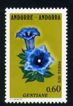 Stamps Andorra -  serie- Flora