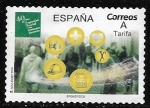 Stamps Spain -  40 Aniversario del Sistema de Seguridad Social