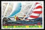 Sellos de Africa - Guinea Ecuatorial -  Juegos Olimpicos de Vela Montreal 1976
