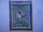 Stamps Venezuela -  Universidad Central de Venezuela- Primer Festival del Libro de América 1956