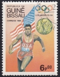 Stamps : Africa : Guinea_Bissau :  JJ.OO. Los Angeles 