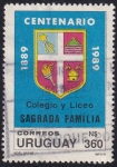 Stamps : America : Uruguay :  Colegio y Liceo Sagrada Familia
