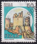 Stamps Italy -  Rocca di Calascio