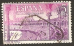 Stamps Spain -  tauromaquia, plaza de toros de Sevilla