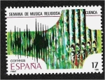 Stamps Spain -  Fiestas Populares 1986. Semana de la Música Religiosa. Cuenca