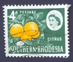 Stamps : Africa : Zimbabwe :  Frutas