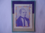 Stamps Venezuela -  Bicentenario del Nacimiento del Pintor Venezolano Juan Lovera- Sello 74 Céntimos, año 1980.