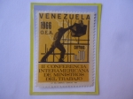 Stamps Venezuela -  II Conferencia Interamericana de Ministros del Trabajo - OEA 1966